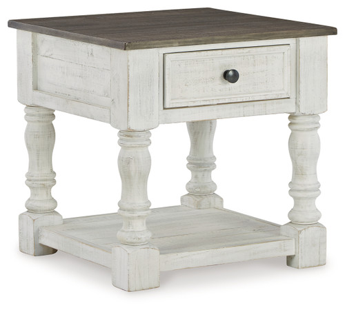 Havalance - White/Gray - End Table (T994-2) by Ashley