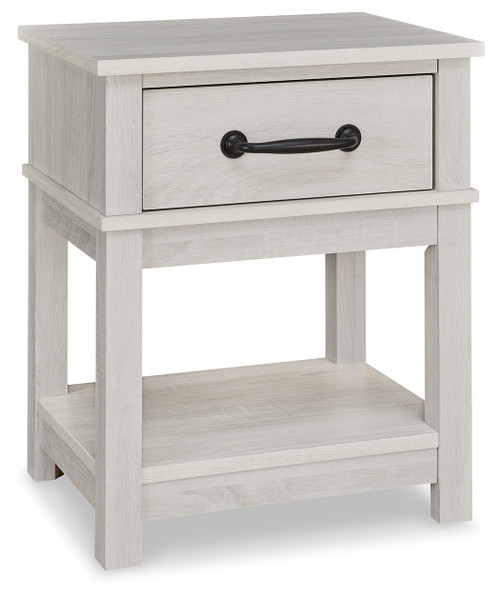 Dorrinson - White - Nightstand (B067-91) by Ashley