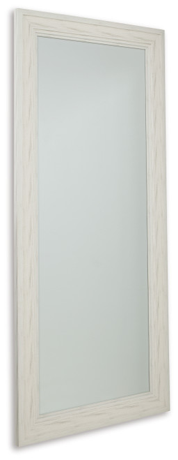 Jacee - Antique White - Floor Mirror (A8010217) by Ashley