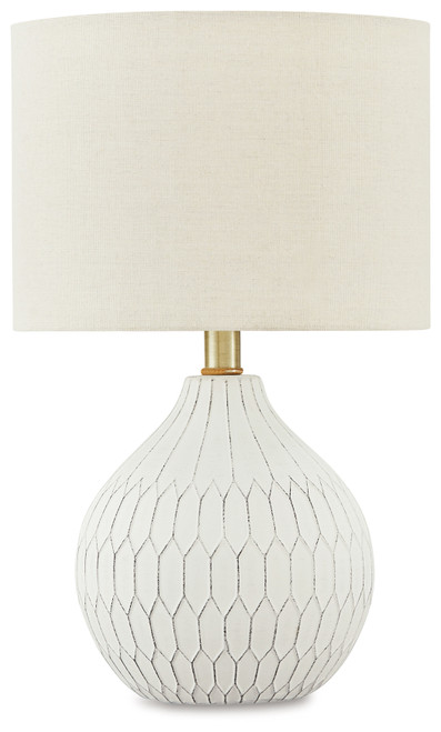 Wardmont - White - Table Lamp (L180094) by Ashley