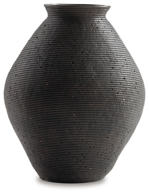 Hannela - Antique Brown - Vase (A2000511) by Ashley