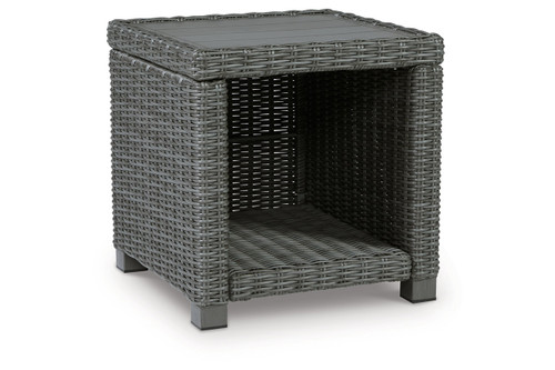 Elite Park Gray Outdoor End Table (P518-702) by Ashley