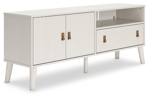 Aprilyn White 59" TV Stand (EW1024-268) by Ashley