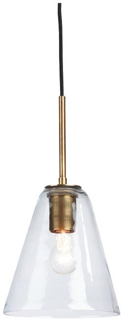 Collbrook - Clear/Brass - Pendant Light (L000668) by Ashley