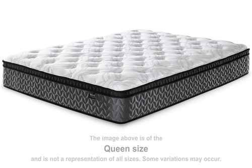 12 Inch Pocketed Hybrid - White - California King Mattress (M59051) by Ashley