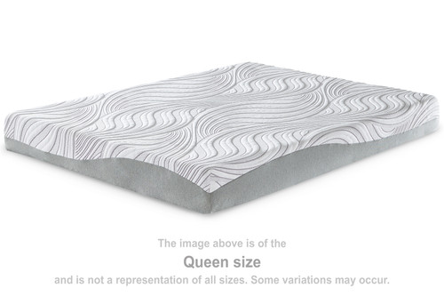 8 Inch Memory Foam - White - California King Mattress (M59151) by Ashley