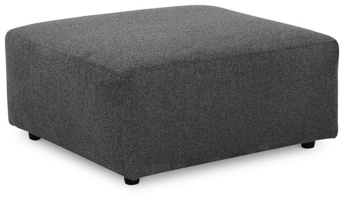 Edenfield - Charcoal - Oversized Accent Ottoman (2900308) by Ashley