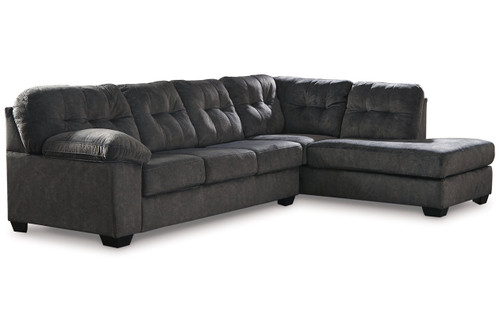 Accrington Granite 2-Piece Sleeper Sectional with Chaise (70509S4) by Ashley