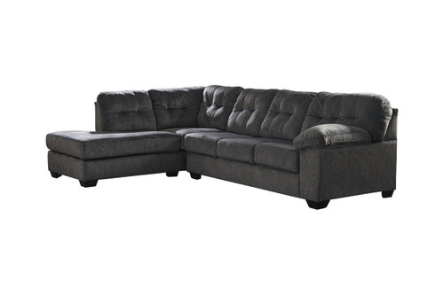 Accrington Granite 2-Piece Sleeper Sectional with Chaise (70509S2) by Ashley