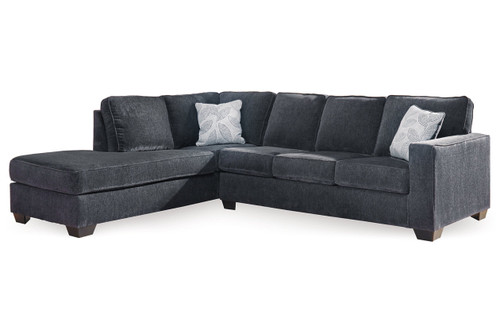 Altari Slate 2-Piece Sleeper Sectional with Chaise (87213S4) by Ashley