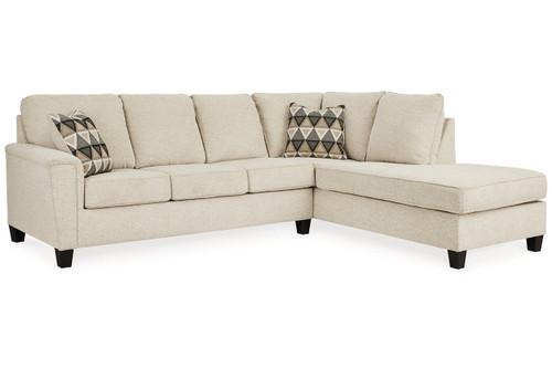Abinger Natural 2-Piece Sectional with Chaise (83904S2) by Ashley
