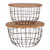 Akins - Weathered Honey w/ Pewter Base - Nesting Caged Accent Tables (2101-AT2000) by Liberty Furniture