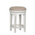 Magnolia Manor - Antique White & Weathered Bark - Console Swivel Stool (244-OT9003) by Liberty Furniture