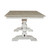 Whitney - Antique Linen w/ Weathered Gray - Trestle Table Set (661W-CD-TRS) by Liberty Furniture