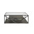 Arista - Cobblestone Brown w/ Gray Dusty Wax Hang-up - Rectangular Cocktail Table (37-OT1010) by Liberty Furniture