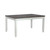 Brook Bay - Textured White w/ Carbon Gray Tops - Optional 7 Piece Leg Table Set w/ Hidden Drawers (182-CD-O7LGS) by Liberty Furniture
