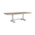 Whitney - Antique Linen w/ Weathered Gray - 6 Piece Trestle Table Set (661W-CD-6TRS) by Liberty Furniture