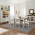 Whitney - Antique Linen w/ Weathered Gray - 7 Piece Rectangular Table Set (661W-CD-7RLS) by Liberty Furniture