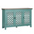 Kensington - Turquoise w/ Worn Wood Tone Tops - 3 Door Accent Cabinet (2011-AC5636) by Liberty Furniture Kensington - Turquoise w/ Worn Wood Tone Tops - 3 Door Accent Cabinet (2011-AC5636) by Liberty Furniture