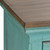 Kensington - Turquoise w/ Worn Wood Tone Tops - 3 Door Accent Cabinet (2011-AC5636) by Liberty Furniture Kensington - Turquoise w/ Worn Wood Tone Tops - 3 Door Accent Cabinet (2011-AC5636) by Liberty Furniture