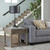 Bartlett Field - Dusty Taupe - End Table (798-OT1020) by Liberty Furniture