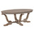Greystone Mill - Stone White Wash w/ Wirebrush Distressing - Oval Cocktail Table (154-OT1010) by Liberty Furniture Greystone Mill - Stone White Wash w/ Wirebrush Distressing - Oval Cocktail Table (154-OT1010) by Liberty Furniture