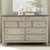 Ivy Hollow - Weathered Linen w/ Dusty Taupe Tops - 9 Drawer Dresser (457-BR31) by Liberty Furniture