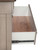 Ivy Hollow - Weathered Linen w/ Dusty Taupe Tops - 3 Drawer Bedside Chest w/ Charging Station (457-BR62) by Liberty Furniture