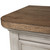 Farmhouse Reimagined - Antique White w/ Chestnut Tops - Dresser & Mirror (652-BR-DM) by Liberty Furniture