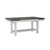 Brook Bay - Textured White w/ Carbon Gray Tops - Optional 5 Piece Trestle Table Set (182-CD-O5TRS) by Liberty Furniture Brook Bay - Textured White w/ Carbon Gray Tops - Optional 5 Piece Trestle Table Set (182-CD-O5TRS) by Liberty Furniture