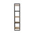 Sun Valley - Sandstone - Tall Pier Unit with Faux Metal (439-EP77) by Liberty Furniture
