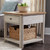 Farmhouse Reimagined End Table with Basket (652-OT1020) by Liberty Furniture