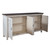 Westridge - Wirebrushed Gray & White w/ Worn Wood Tops - 4 Door Accent Cabinet (2012W-AC7236) by Liberty Furniture Westridge - Wirebrushed Gray & White w/ Worn Wood Tops - 4 Door Accent Cabinet (2012W-AC7236) by Liberty Furniture