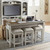 Heartland - Antique White w/ Tobacco Tops - 4 Piece Set (824-OT-4PCS) by Liberty Furniture