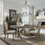 Americana Farmhouse - Dusty Taupe & Black - Optional 5 Piece Trestle Table Set (615-DR-O5TRS) by Liberty Furniture