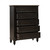 Americana Farmhouse - Dusty Taupe & Black - 5 Drawer Chest - Black (615-BR41-B) by Liberty Furniture