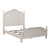 Farmhouse Reimagined - Antique White w/ Chestnut Tops - Queen Poster Bed (652-BR-QPS) by Liberty Furniture Farmhouse Reimagined - Antique White w/ Chestnut Tops - Queen Poster Bed (652-BR-QPS) by Liberty Furniture