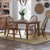 Hearthstone Ridge - Tobacco & Black - 5 Piece Rectangular Table Set (382-DR-5RLS) by Liberty Furniture