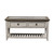 Heartland - Antique White w/ Tobacco Tops - Rect Ceiling Tile Cocktail Table (824-OT1010) by Liberty Furniture Heartland - Antique White w/ Tobacco Tops - Rect Ceiling Tile Cocktail Table (824-OT1010) by Liberty Furniture