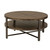 Breckinridge - Mahogany Spice w/ Pewter Metal - Round Cocktail Table (348-OT1010) by Liberty Furniture