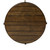 Breckinridge - Mahogany Spice w/ Pewter Metal - Round Cocktail Table (348-OT1010) by Liberty Furniture
