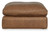 Emilia - Caramel - Oversized Accent Ottoman (3090108) by Ashley