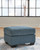 Cashton - Blue - Ottoman (4060514) by Ashley