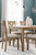 Sanbriar - Light Brown - Dining Table and Chairs (Set of 7) (D393-425) by Ashley