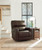 Emberla - Coffee - Swivel Glider Recliner (U4480561) by Ashley