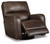 Emberla - Coffee - Swivel Glider Recliner (U4480561) by Ashley