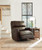 Emberla - Coffee - Swivel Glider Recliner (U4480561) by Ashley