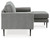 Hazela - Charcoal - Sofa Chaise (4110218) by Ashley