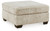 Lonoke - Parchment - Oversized Accent Ottoman (5050508) by Ashley