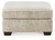 Lonoke - Parchment - Oversized Accent Ottoman (5050508) by Ashley